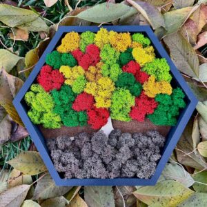 Tablou licheni Copacul Primăvăratic